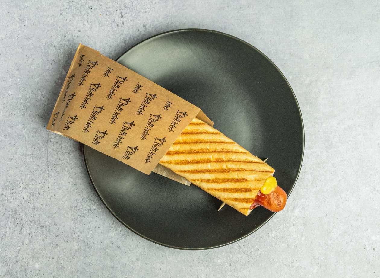 Hot dog menu