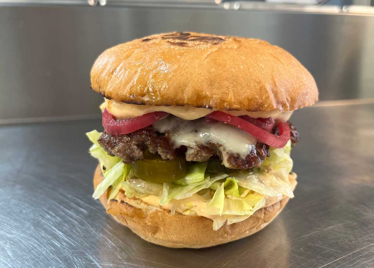 Hot Beef Burger