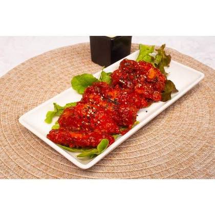 Sticky Tangy Chicken Wings.