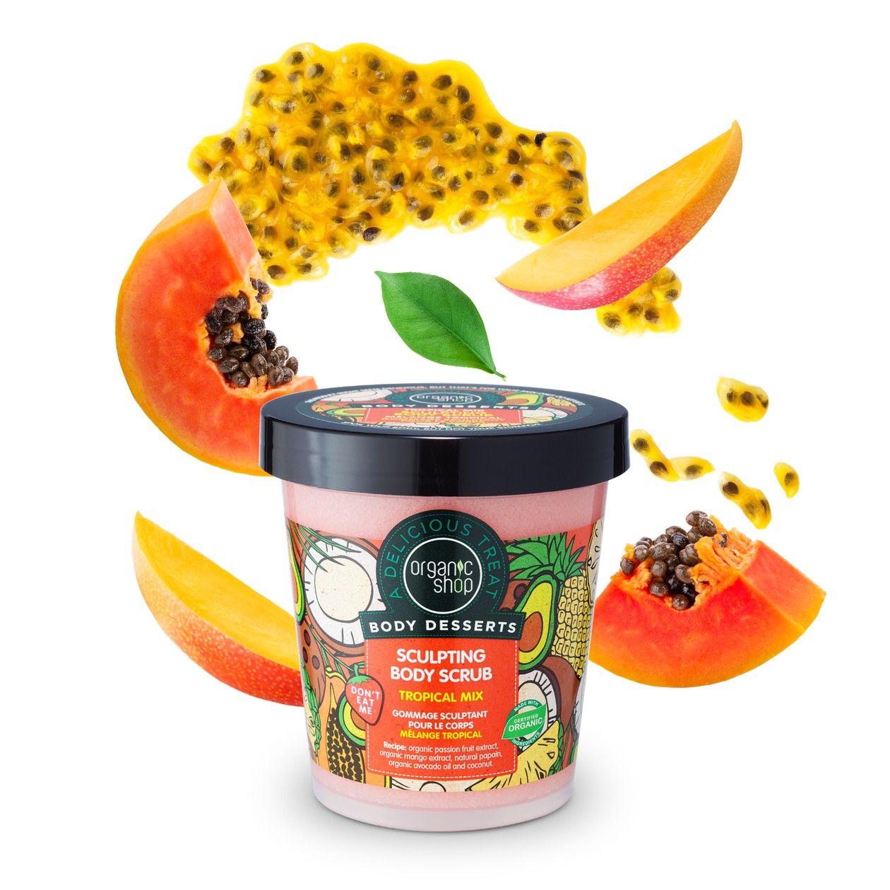 Body Dessert Tropical Mix Modelling Body Scrub 0,45 l