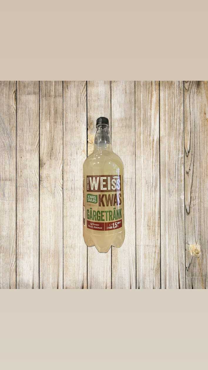 Kvas Taras bílý 1,5l