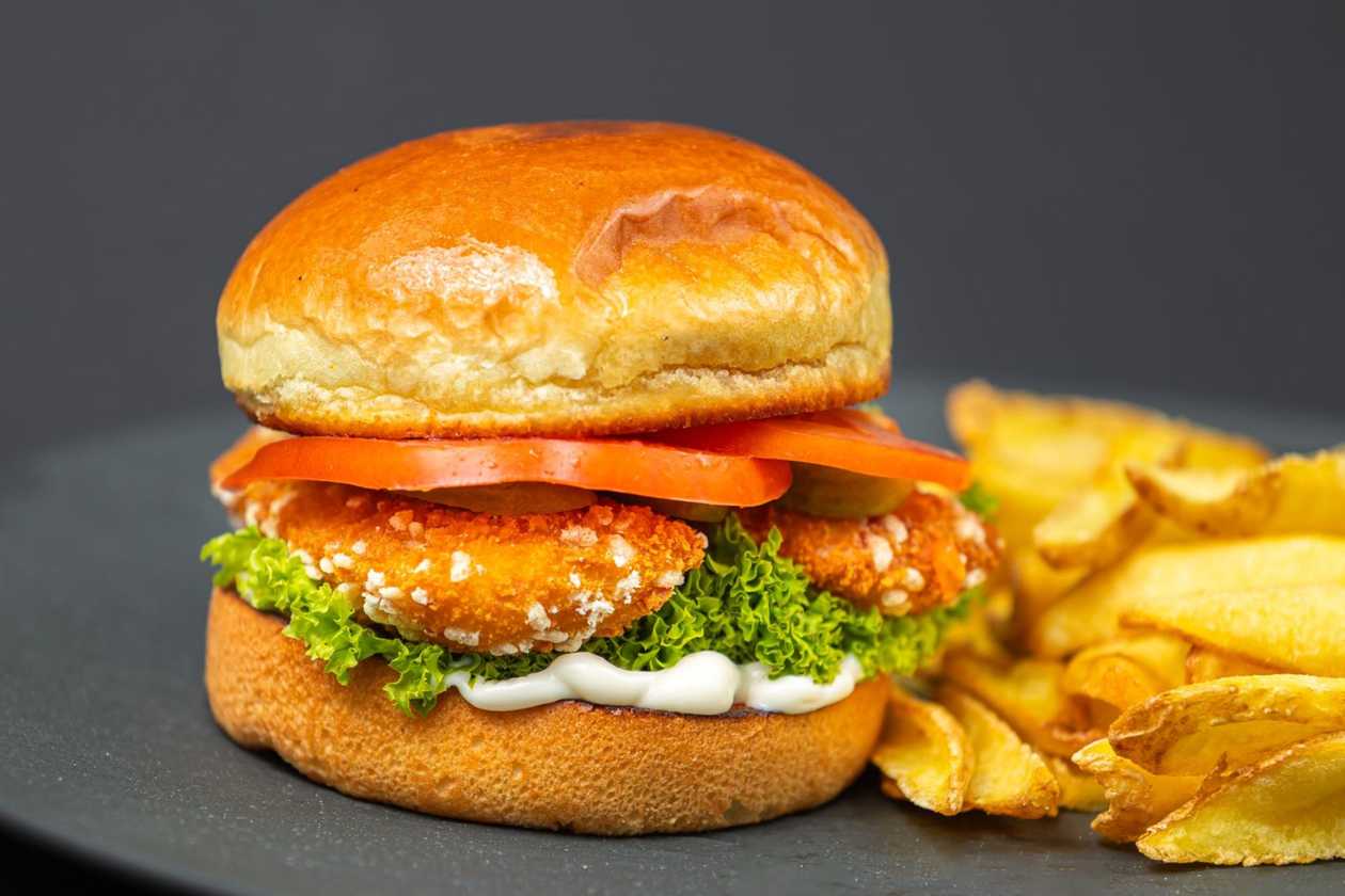 Crispy burger