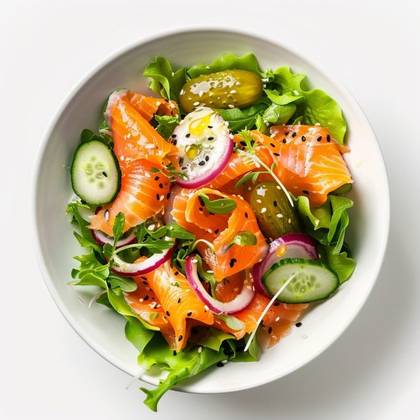 Smoked Salmon Salad