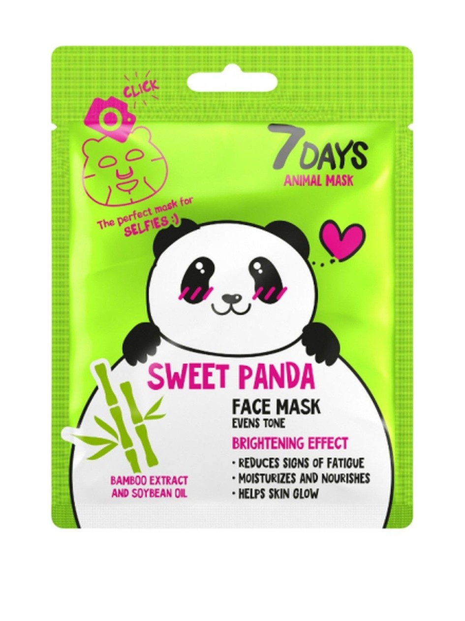 7 Days Animal Mask Face Mask Sweet Panda 28 g