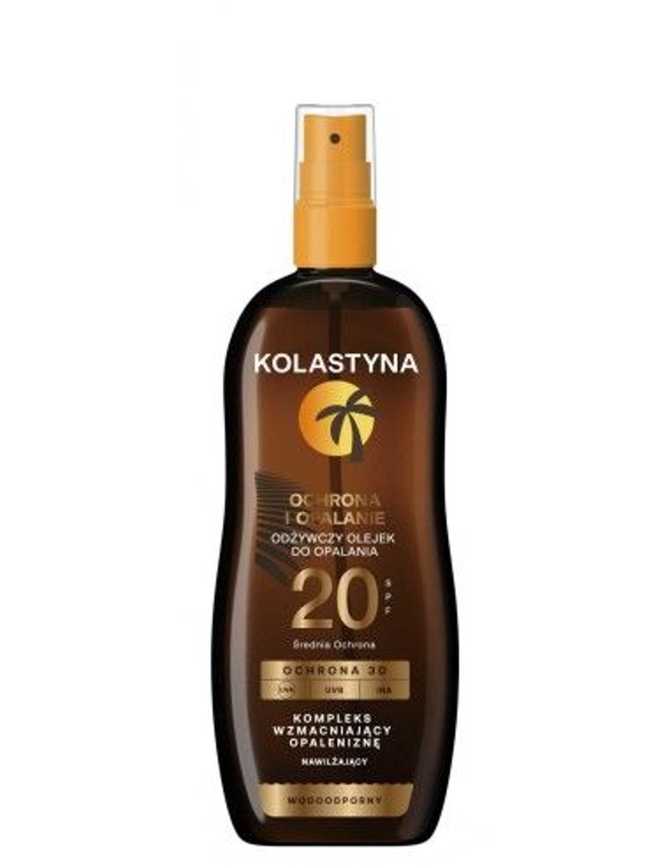 Kolastyna Nourishing Waterproof Tanning Oil SPF20 0,15 l