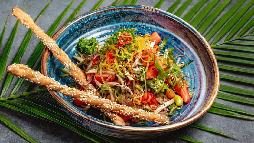Five Spices Duck Salad