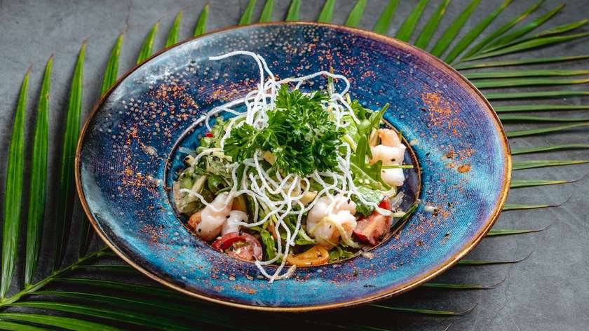 Prawns and Mango Salad