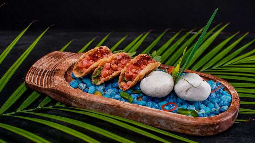Pasifico tacos with tuna (3 pcs)