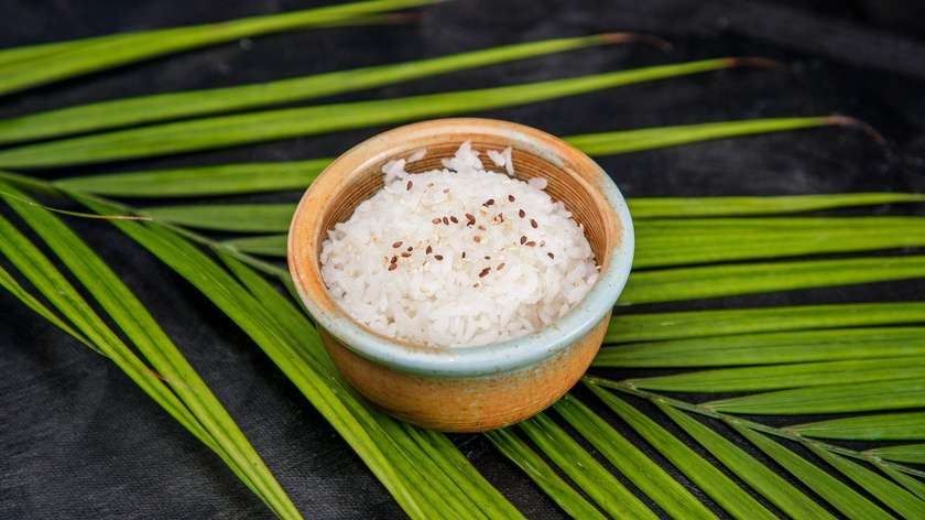 Steamed rice