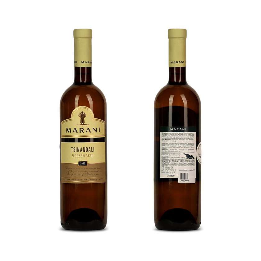 Telavi Wine Cellar Tsinandali 2022 თელავის ღვინის მარანი წინანდალი 2022