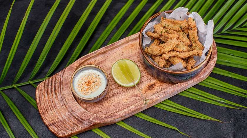 Crispy calamary