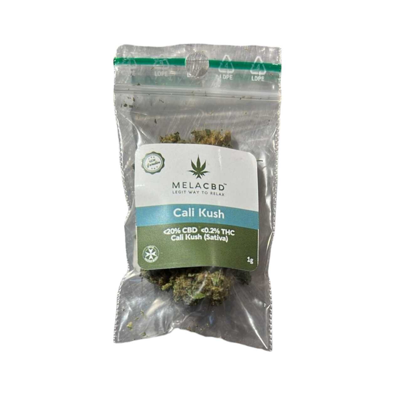 MelaCBD Baggy Cali Kush, 1g