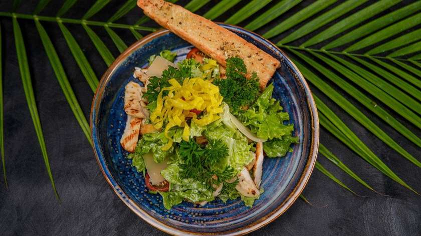 Pasifico Caesar salad with chicken