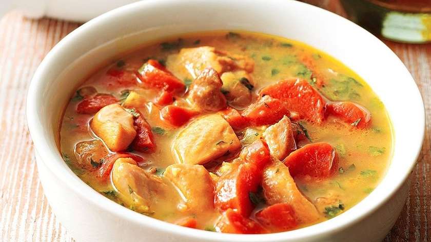 Chicken Stew or Curry with Curry Sauce