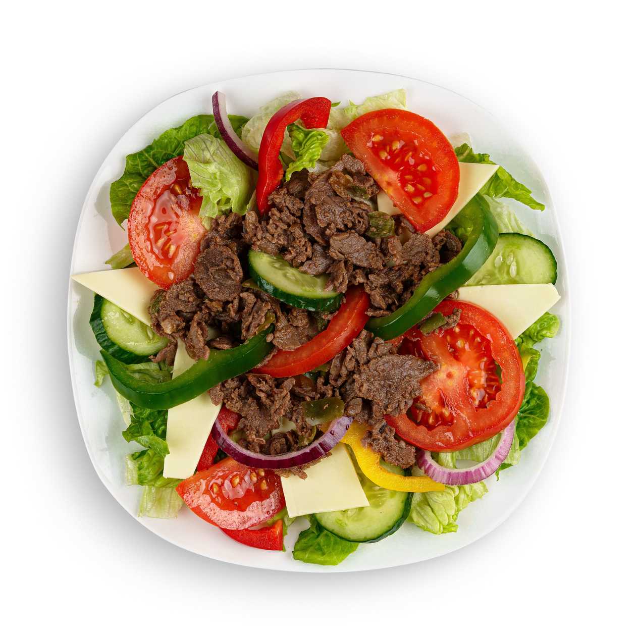 Steak & Cheese Salad