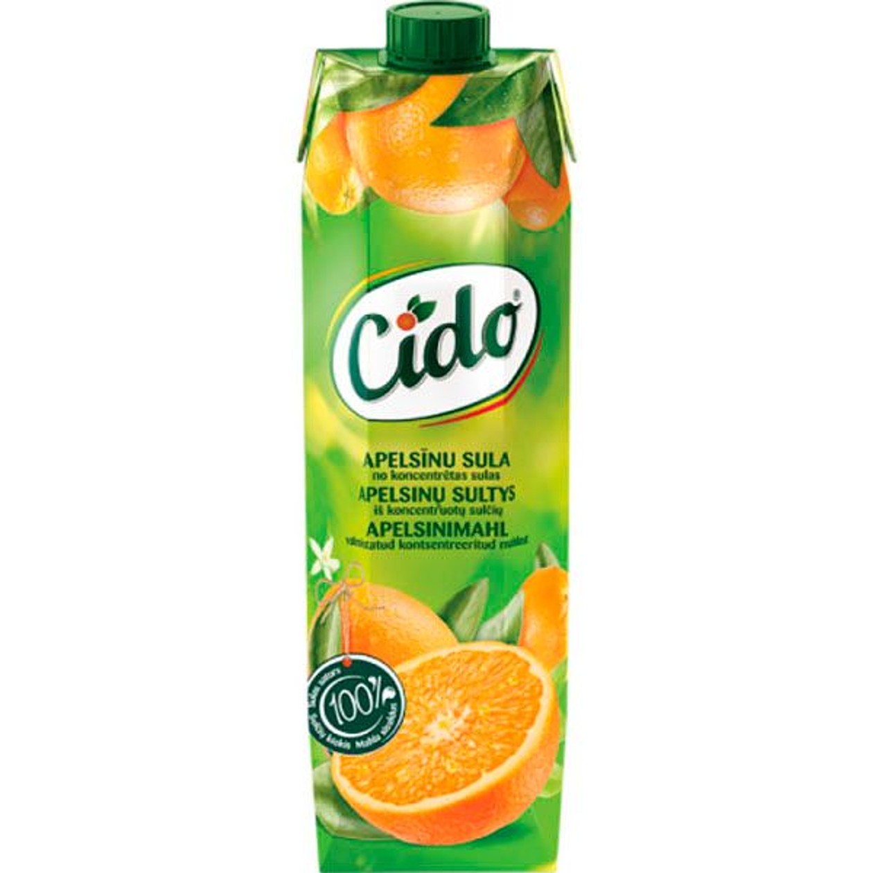 Sula CIDO apelsīnu 1L prizma