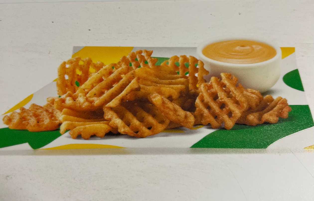 waffle fries small
