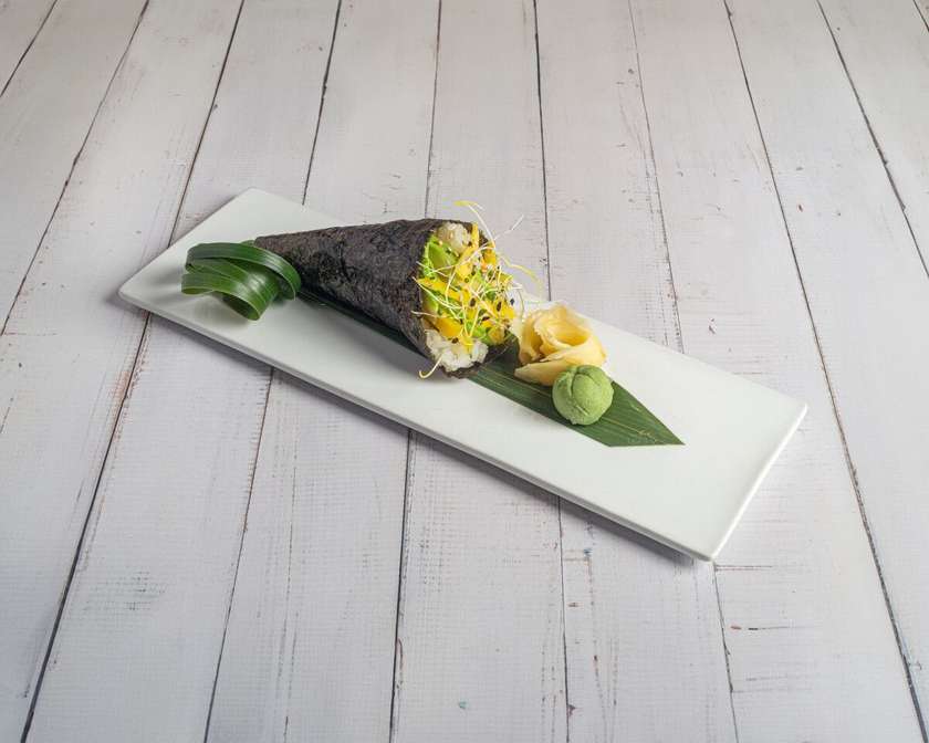 Mango and Avocado Temaki