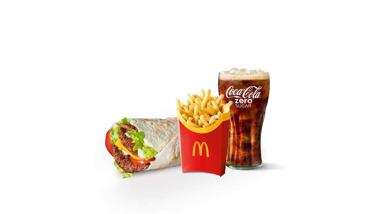 McWrap™ with Beef, large meal