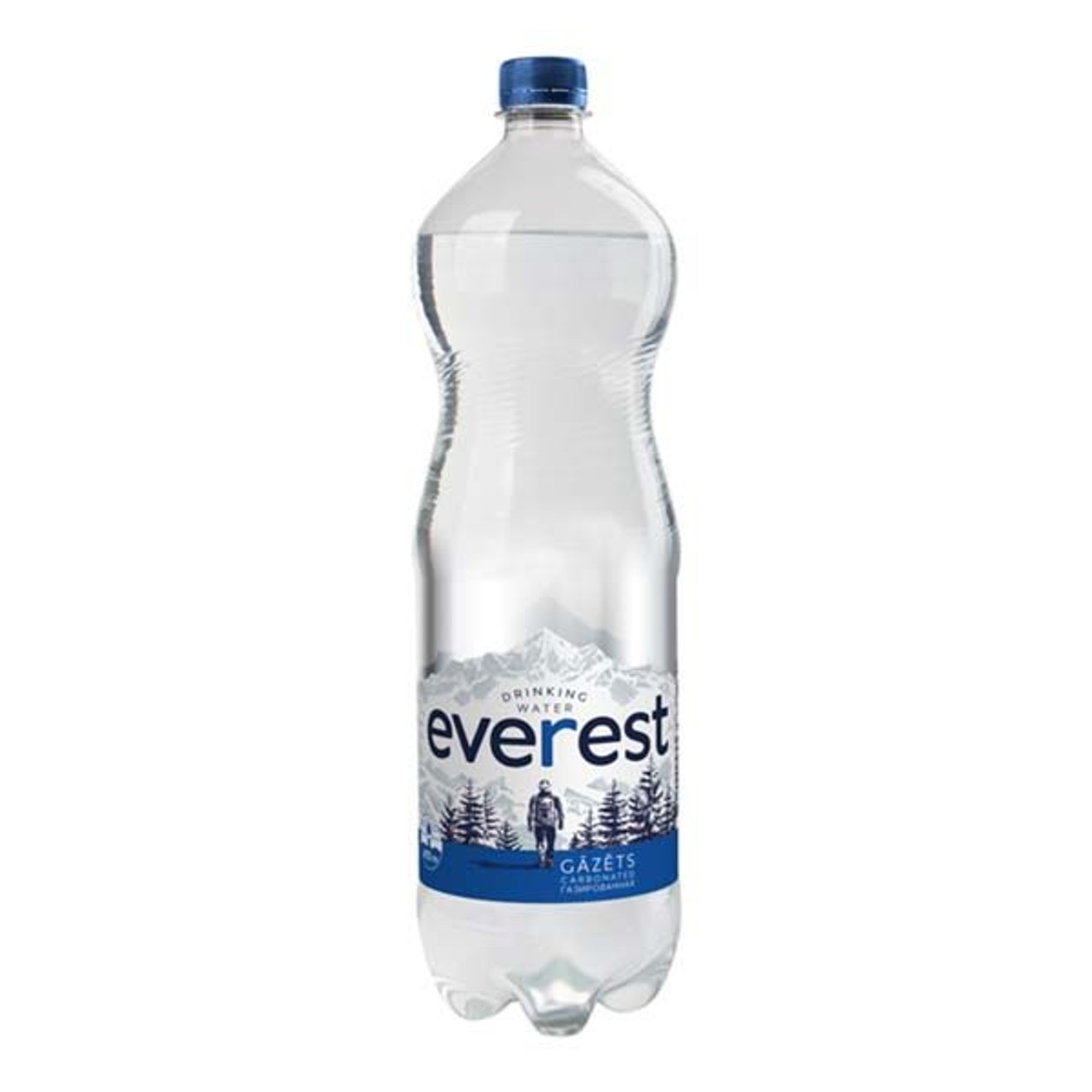 Dzer.ūdens EVEREST gāzēts 1.5L pet