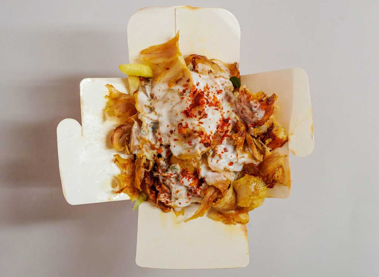 Large box without salad