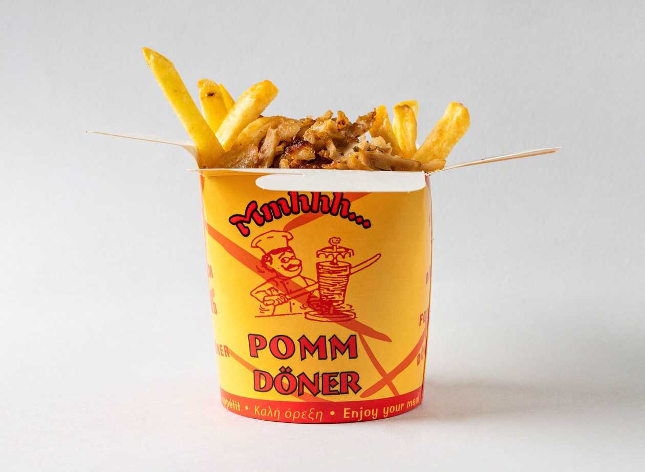 Döner with french fries