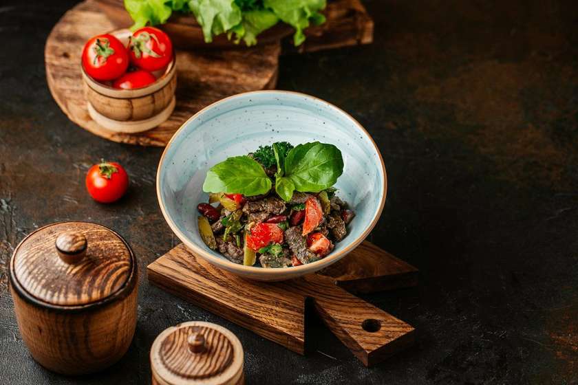 Salad with Meat