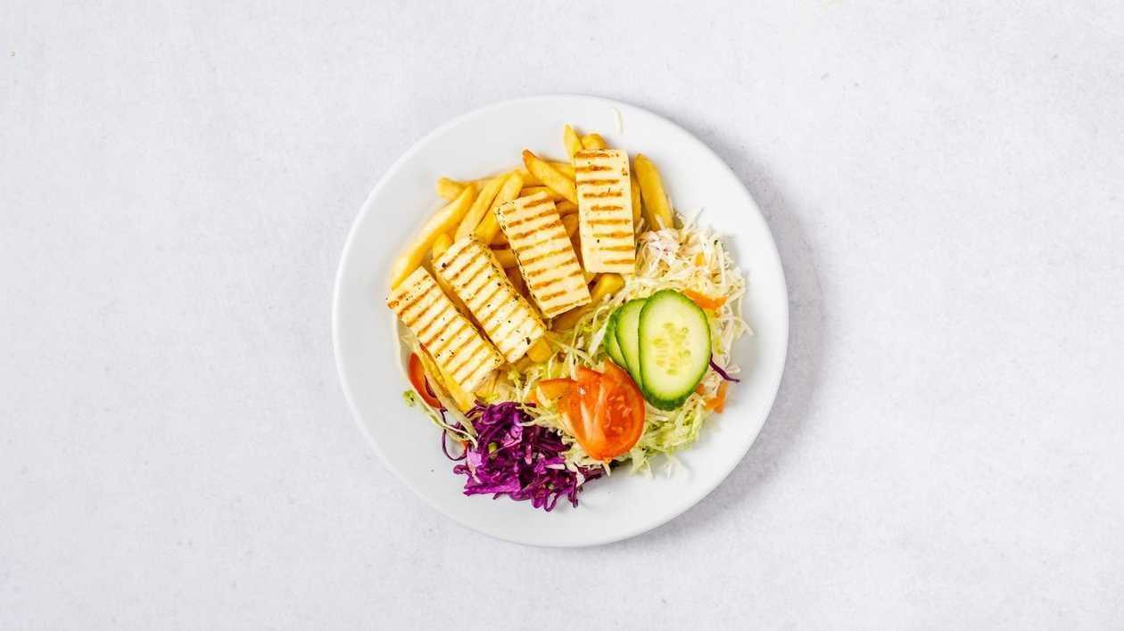 Halloumi talíř