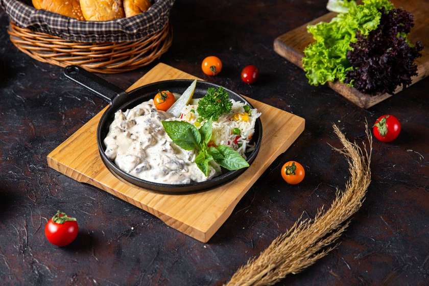 Stroganoff with Meat