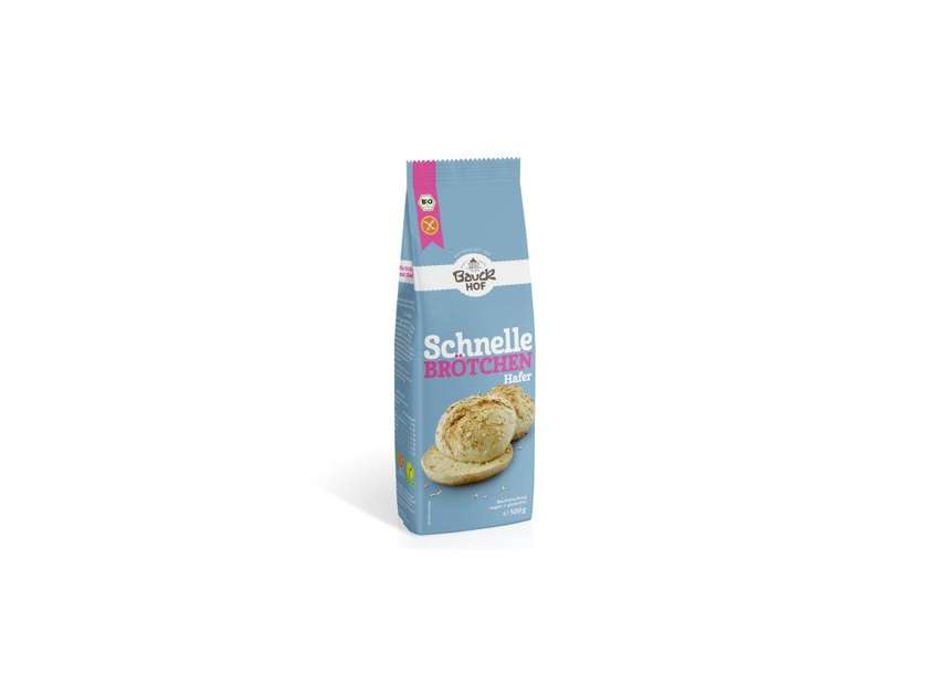 Quick gluten-free buns, oat - gluten-free mixtures