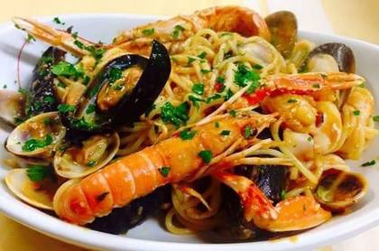 Spaghetti cu Fructe de Mare