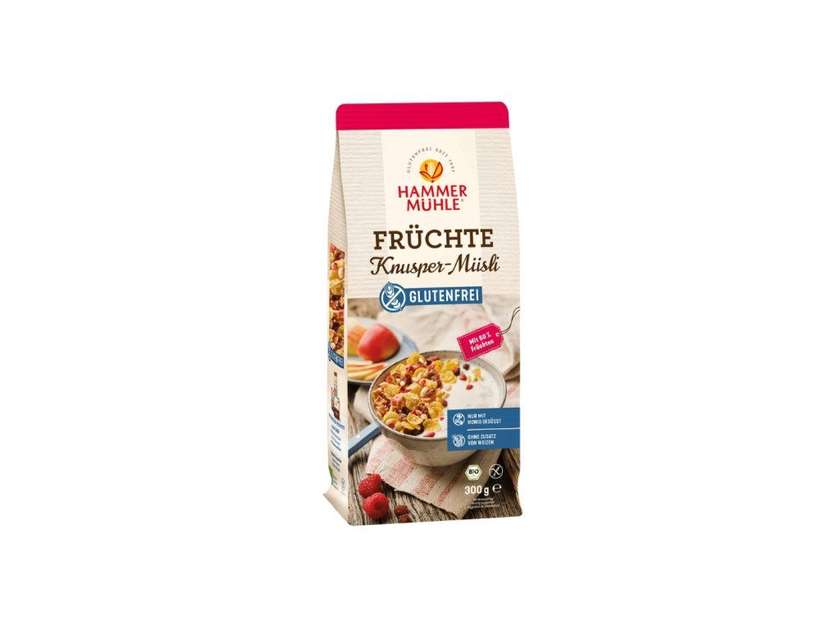 Fruit muesli, gluten-free, organic - cereals
