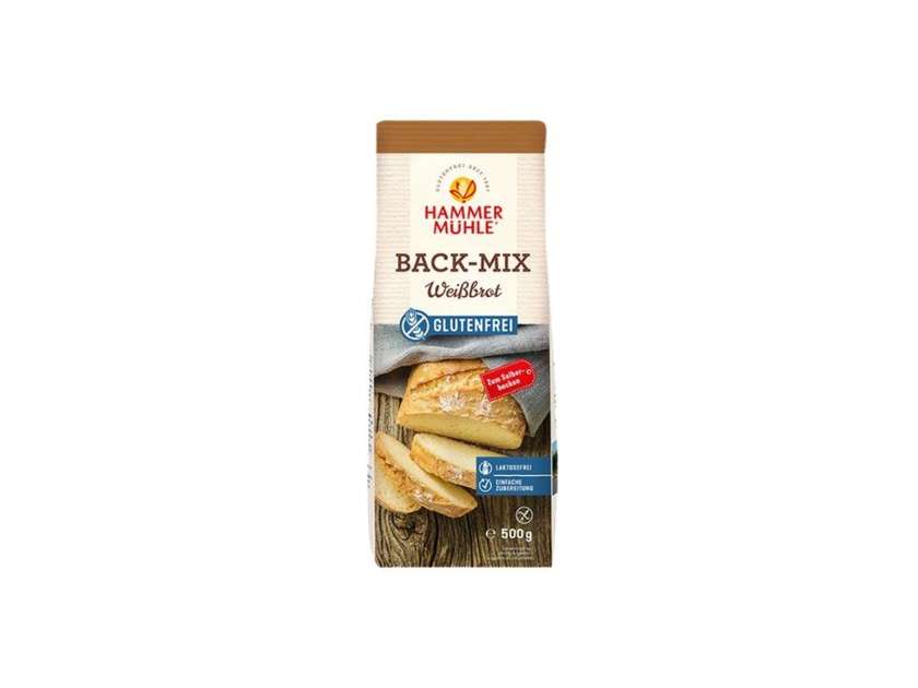 Flour mix for white bread, gluten-free - gluten-free mixtures