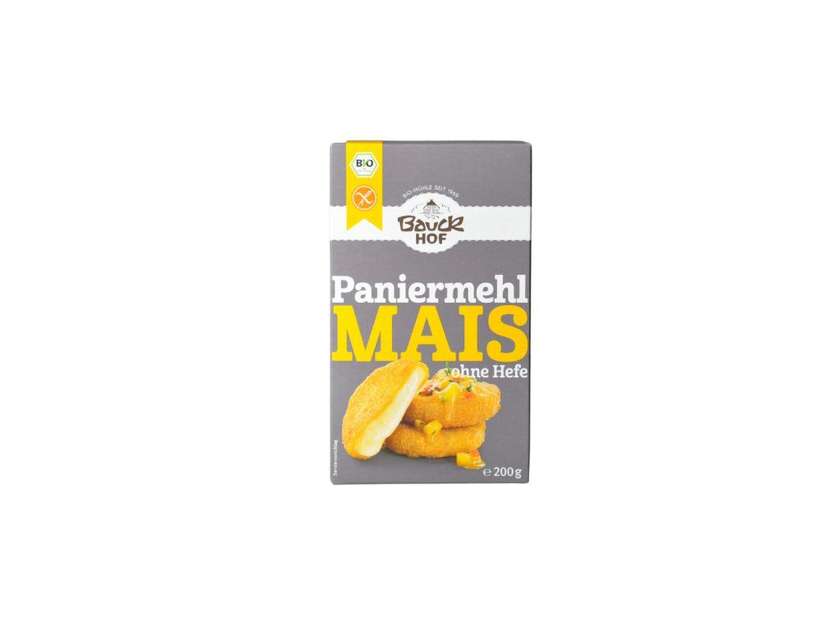 Corn breadcrumbs, gluten-free, non-GMO, no preservatives or additives, organic
