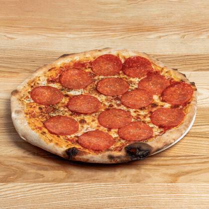 Salami Pizza.