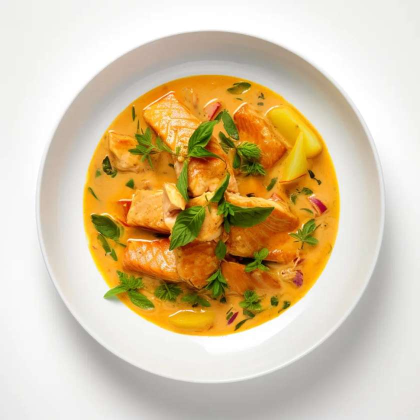 Salmon curry