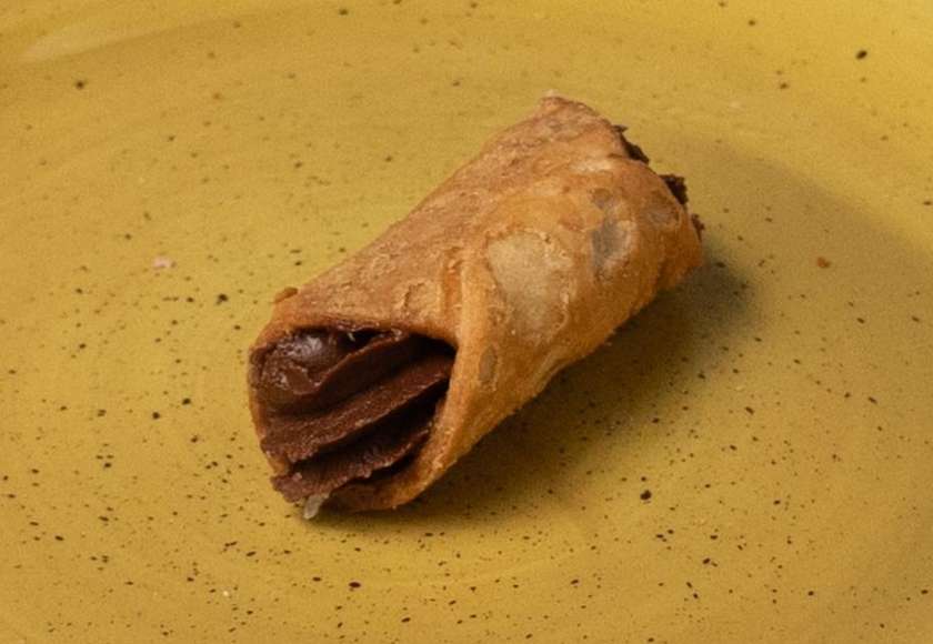 Mini Nutella Cannoli