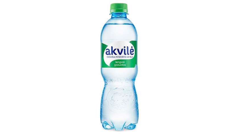 Carbonated mineral water Akvilė