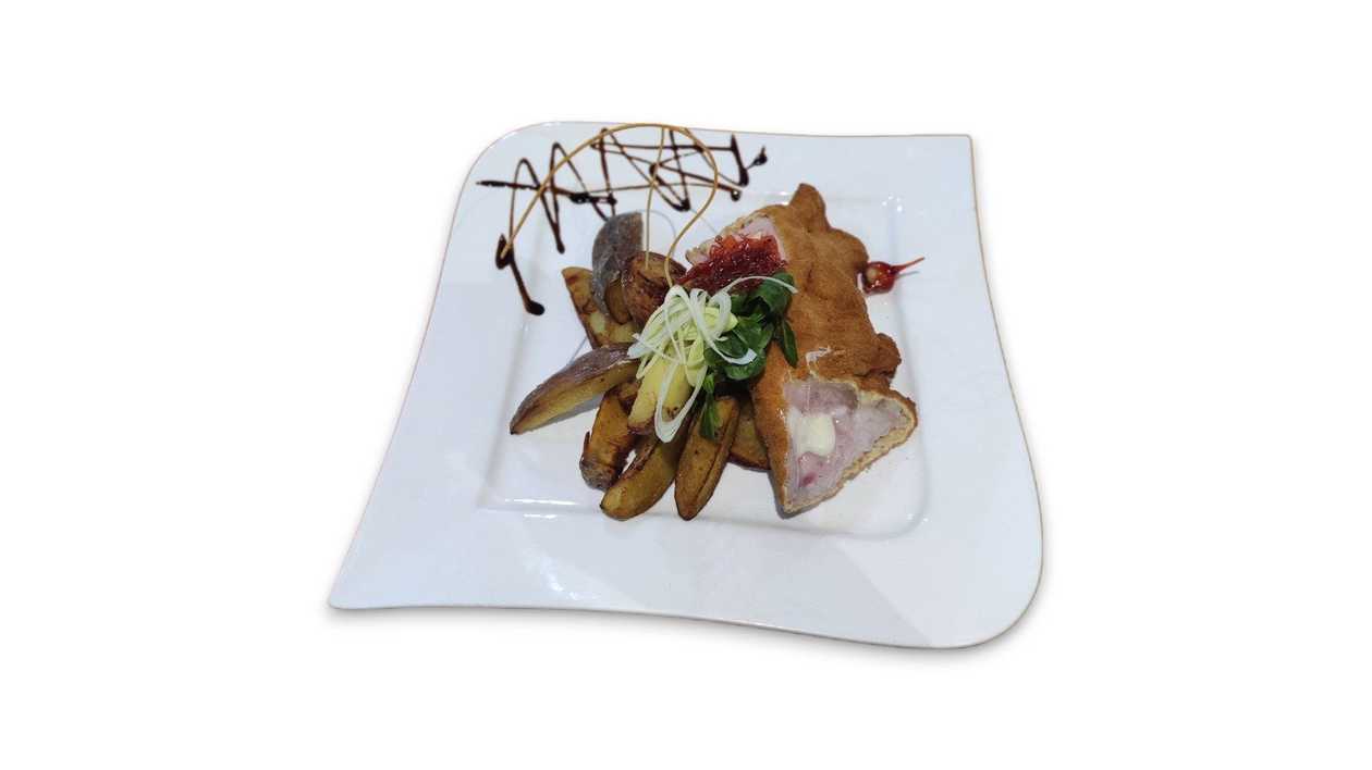 Vyprážaný gordon bleu