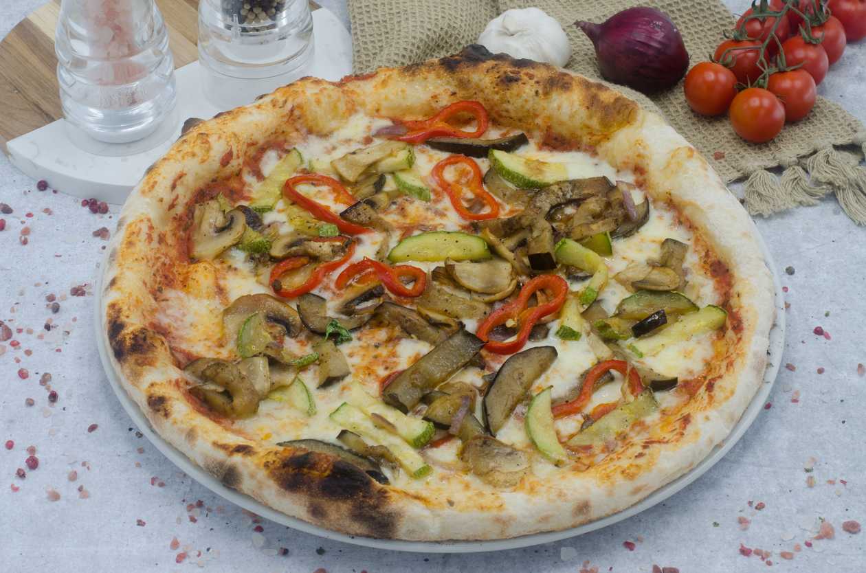 Vegetarian pizza