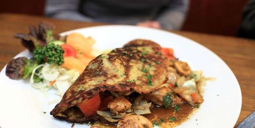 Zemiaková placka plnená