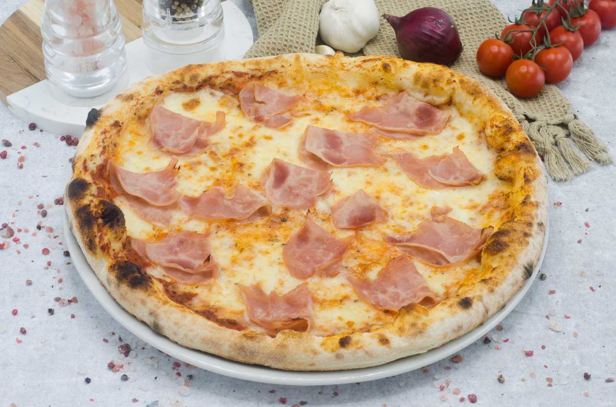 Pizza prosciutto cotto