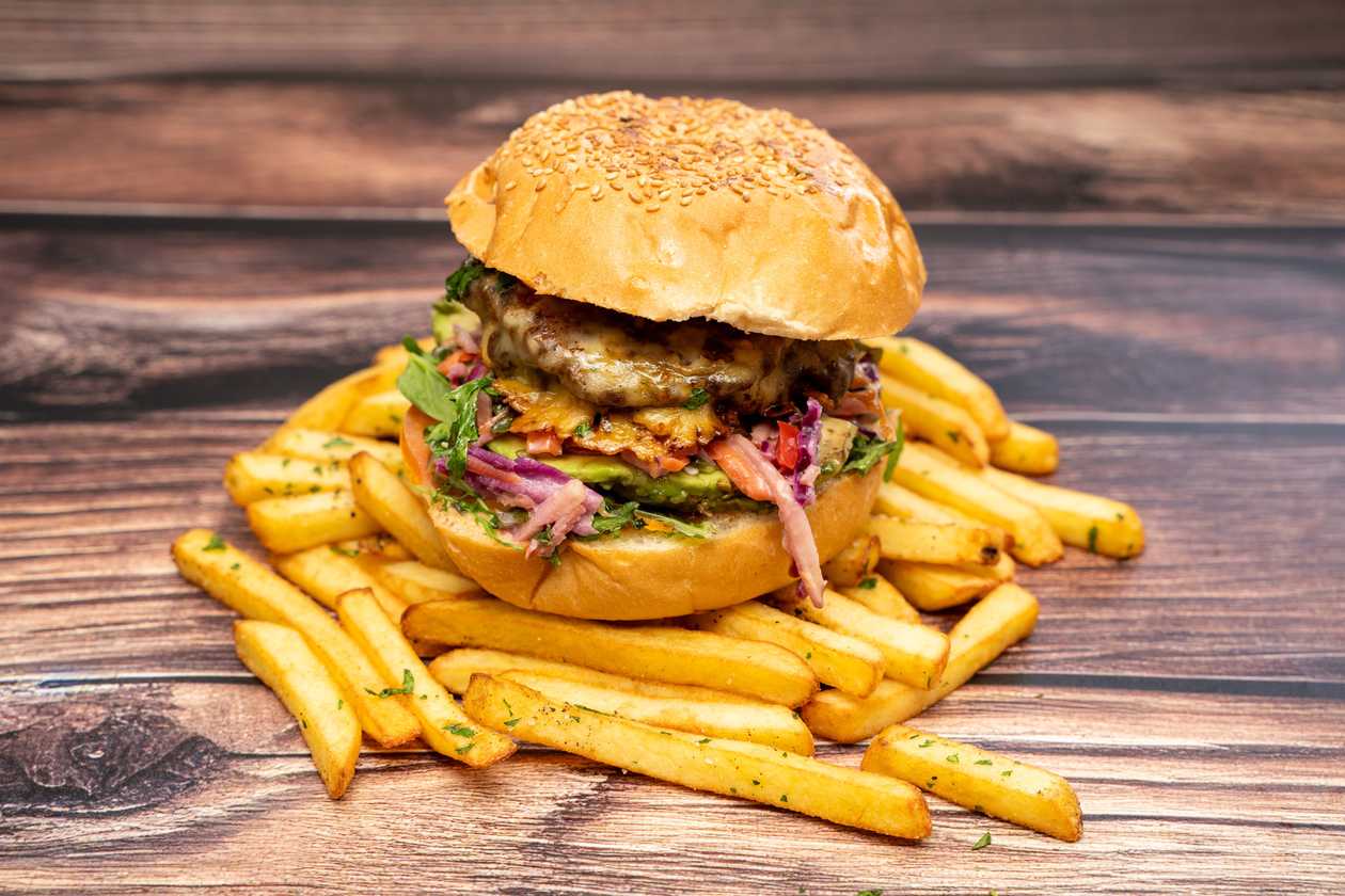 GBD  Fried Chicken Burger
