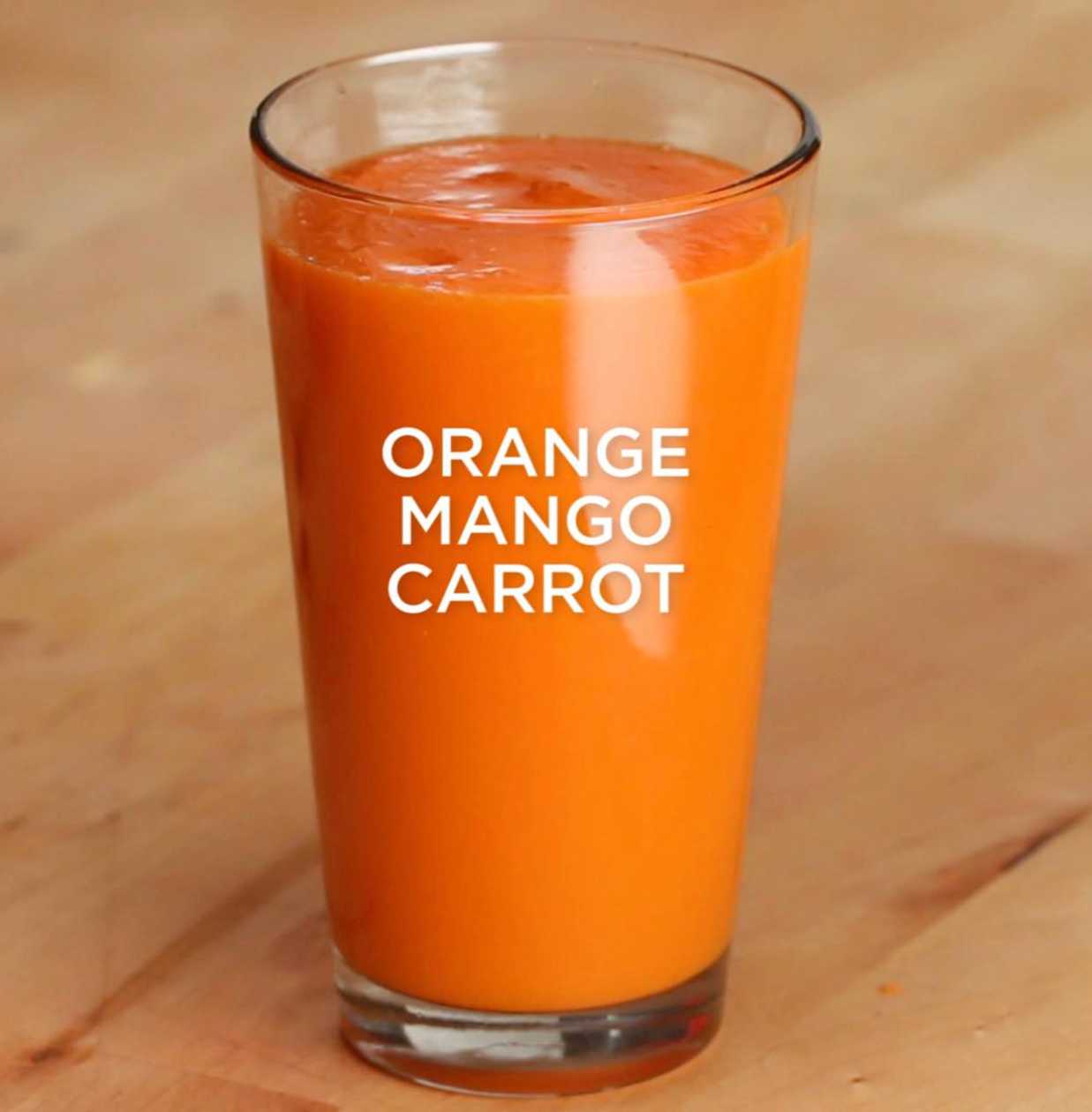 801. Orange Mango Carrot Smoothie