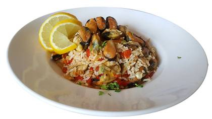 Rice with mussels