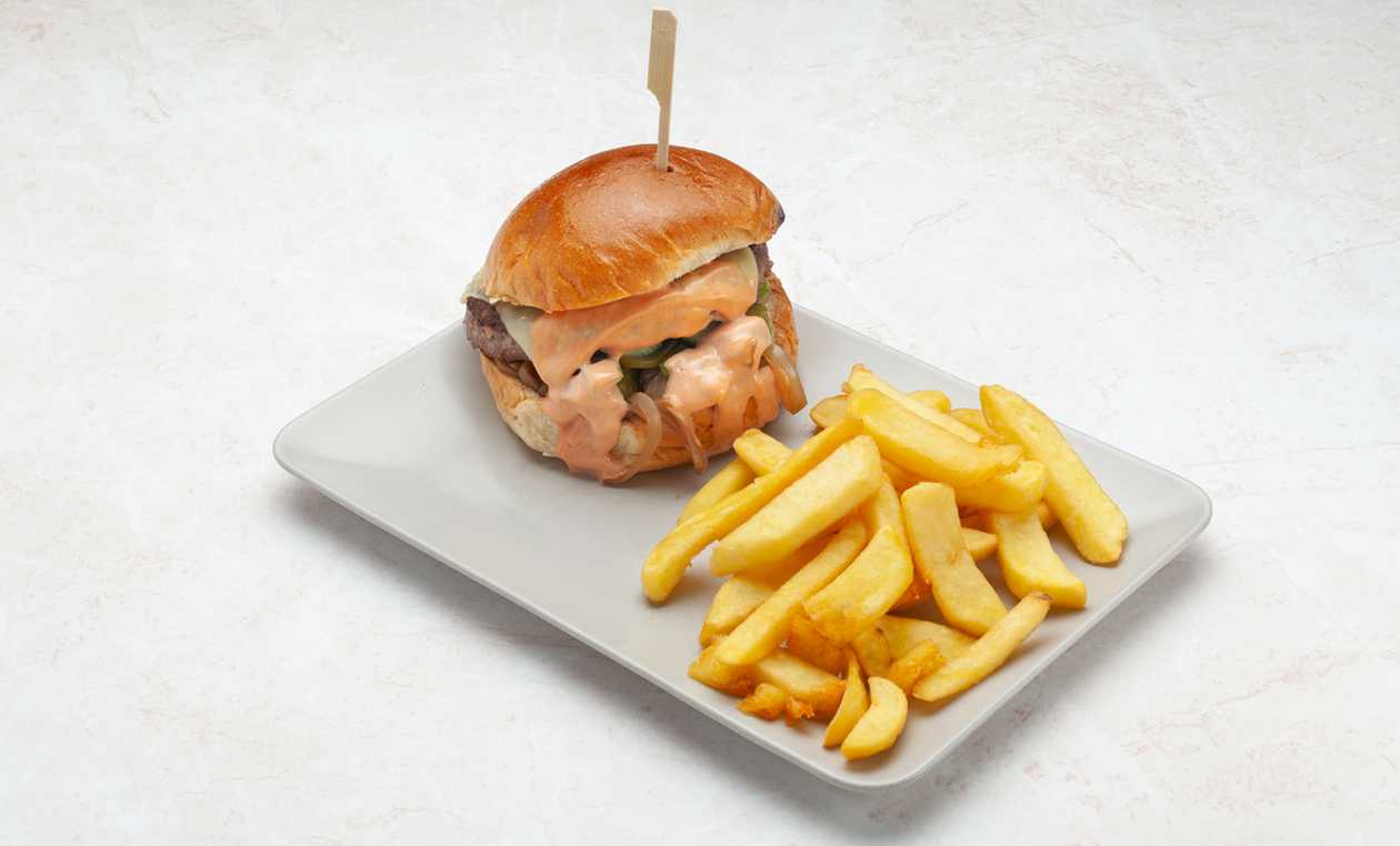 Caramel Onion Burger