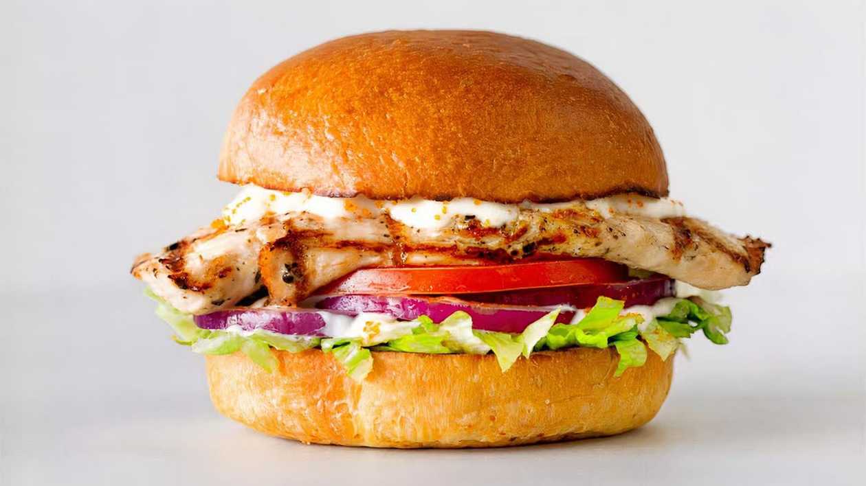 Grilled Chicken Burger