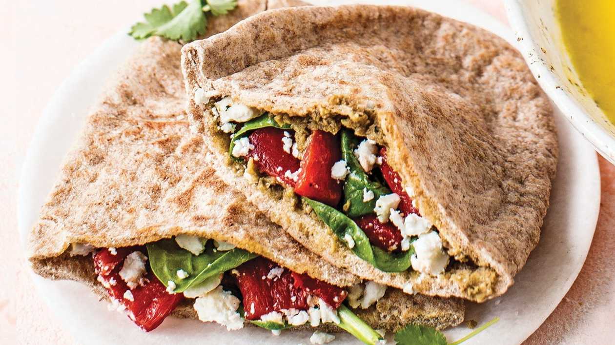 Vegan Pita Sandwich