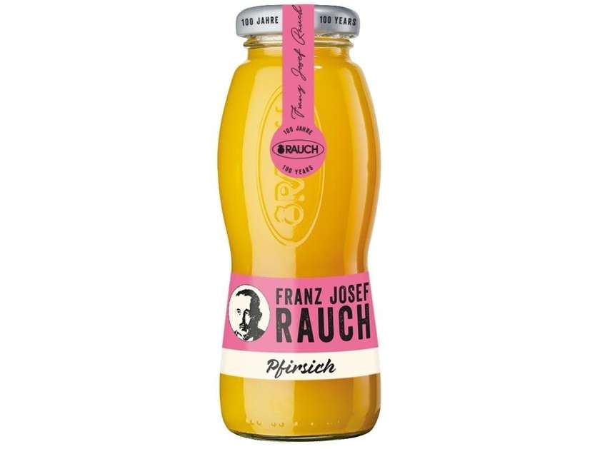 Rauch peach juice