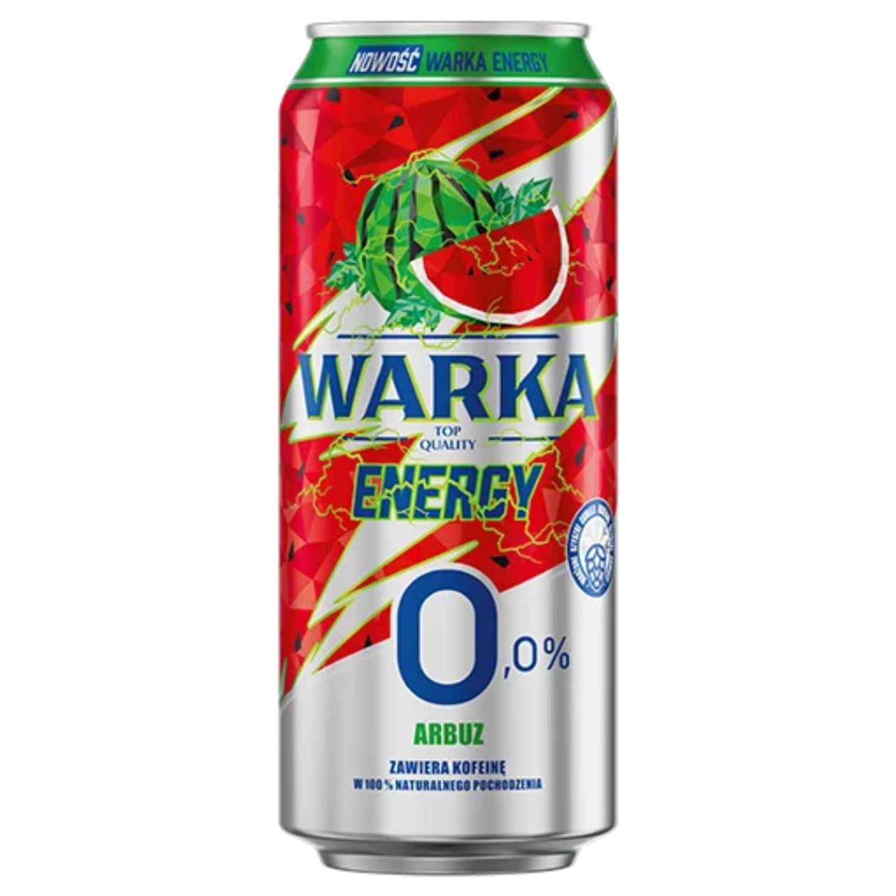 Piwny 0% Arbuz Energy Warka 500ml (expires soon)